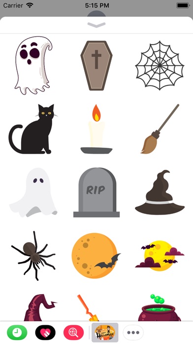 Halloween Objects Sticker screenshot 3