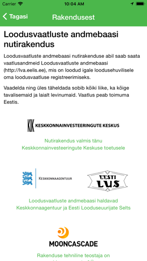 Loodusvaatluste Nutirakendus(圖5)-速報App