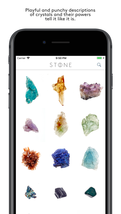 How to cancel & delete STONE: Crystals, illuminated. from iphone & ipad 1