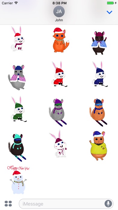 Xmas! stickers screenshot 3