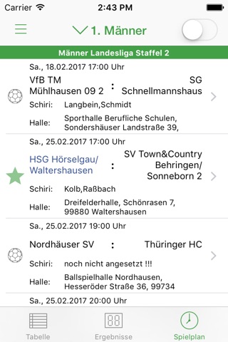 HSG Hörselgau/Waltershausen e.V. screenshot 2