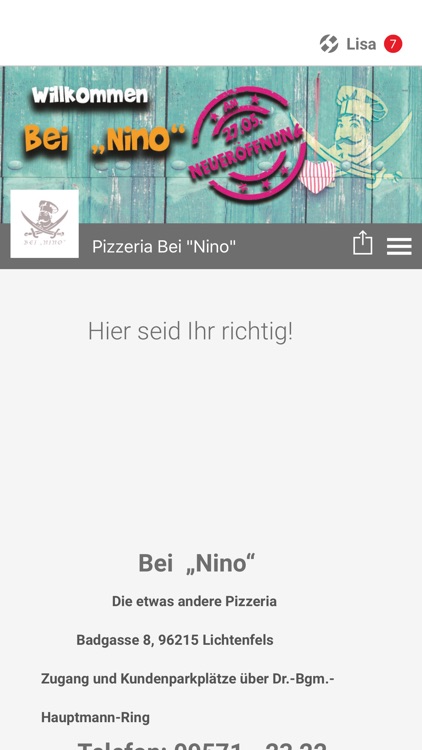 Pizzeria Bei Nino