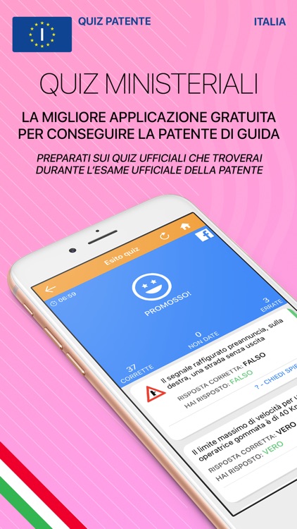 Quiz Patente Ufficiale 2019 screenshot-0