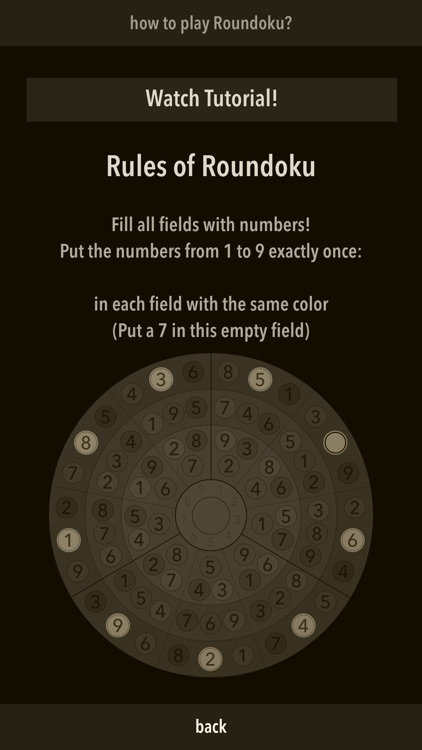 Sudoku: Roundoku Black 3 screenshot-4