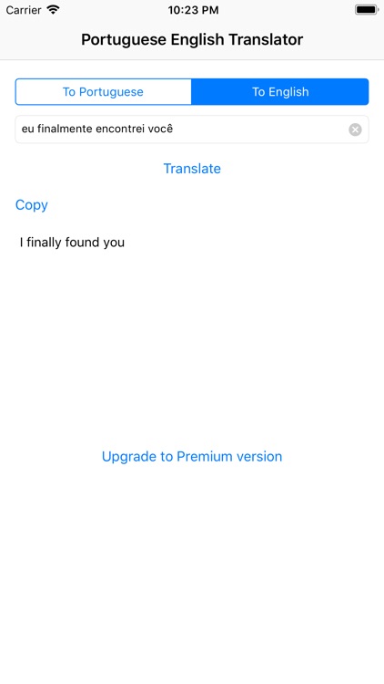 Portuguese English Translator screenshot-3