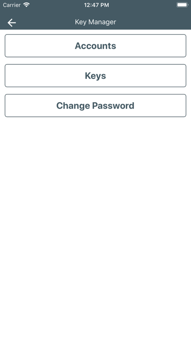 Password Storage Manager screenshot 2