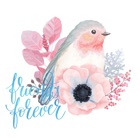 Top 49 Stickers Apps Like Watercolor Vintage Flowers Nature Birds and Wishes - Best Alternatives