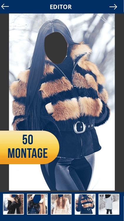 Winter Photo Montage