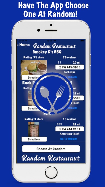 Random Restaurant Finder