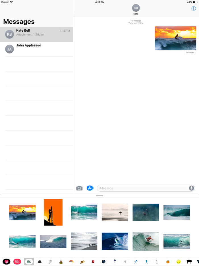 Surfing Sticker Pack