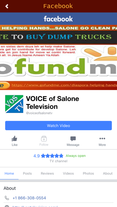Voice of Salone TV screenshot 3