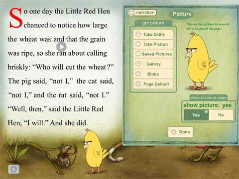 Phonics Little Red Hen Story screenshot 2