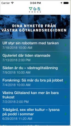 VGRfokus - Nyheter från VGR(圖3)-速報App