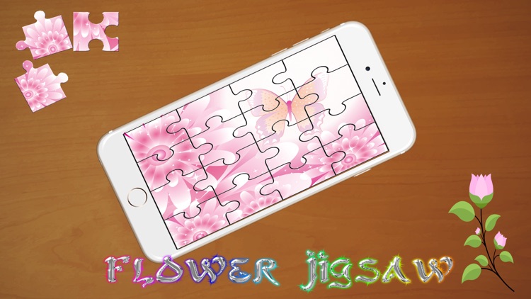 Flower Jigsaw Puzzle Cute