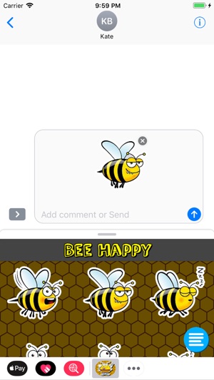 Bee Happy Messenger(圖2)-速報App