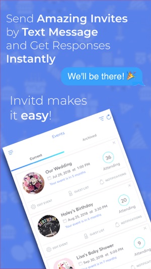 invitation maker invitd rsvp