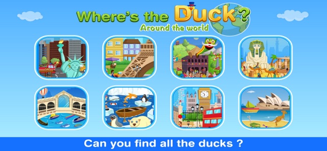 Where's Duck Around The World