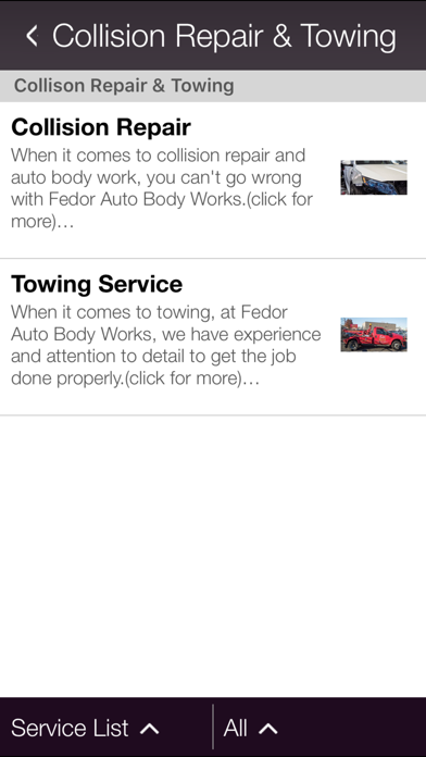 Fedor Auto Body Works Inc screenshot 4