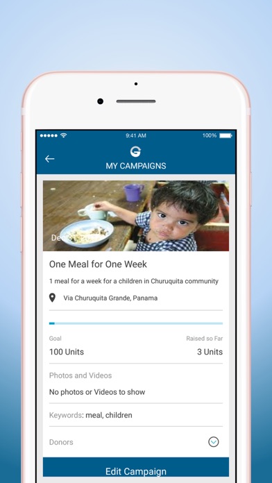 Charity App for Givapp screenshot 3