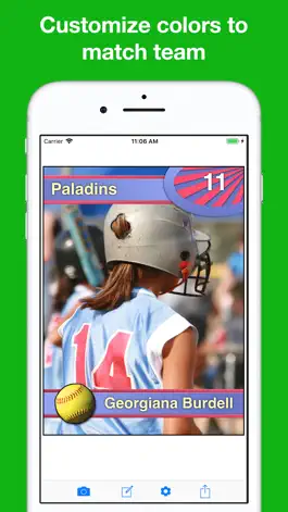 Game screenshot Sports Card Maker Pro hack