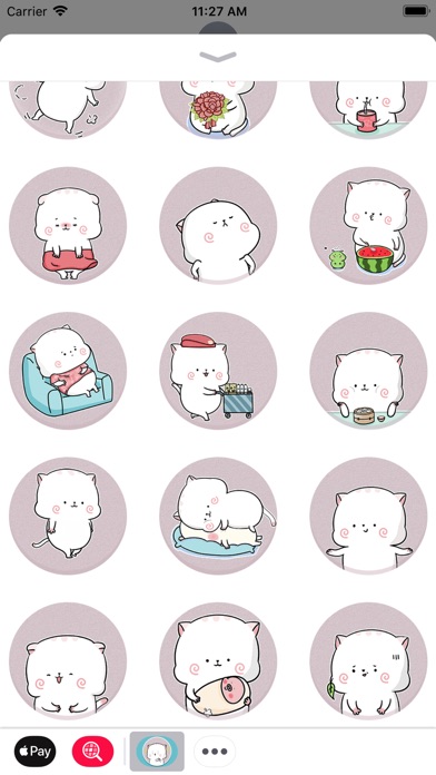 Little Catty Animated Stickers screenshot 2
