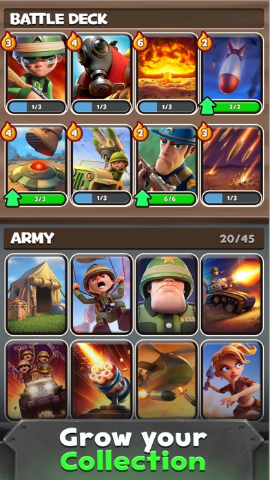 War Heroes Strategy Card Games screenshot 4