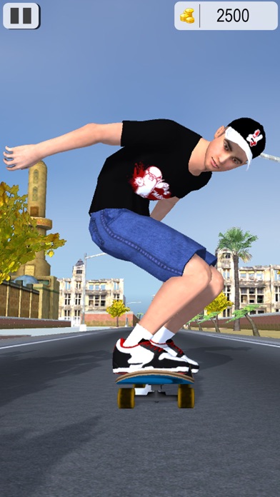 Skateboard Street Run 3D screenshot 4