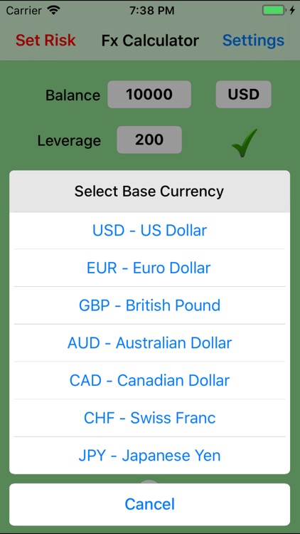 Forex calculation problems