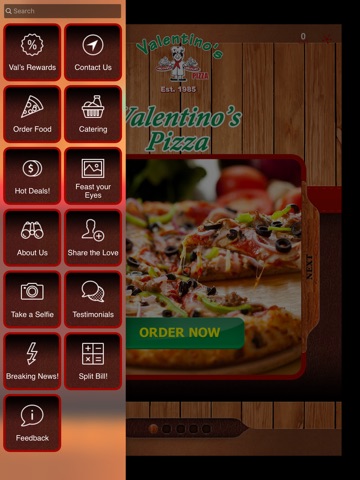 Valentino's Pizza. screenshot 2