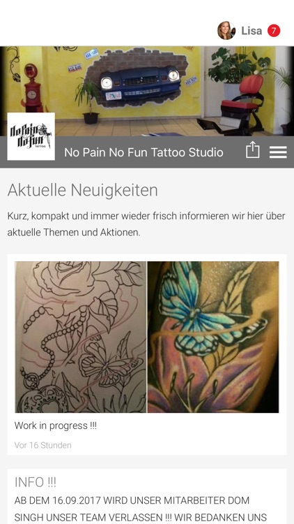 No Pain No Fun Tattoo Studio