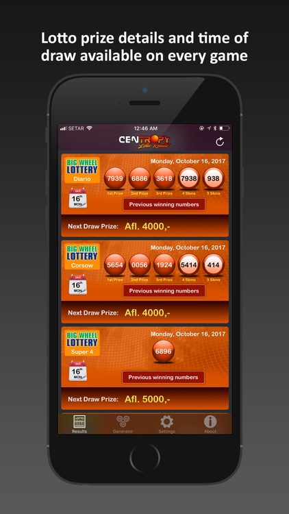 Centropy Lotto Results screenshot-4