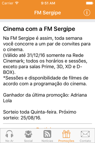FM Sergipe 95 screenshot 4