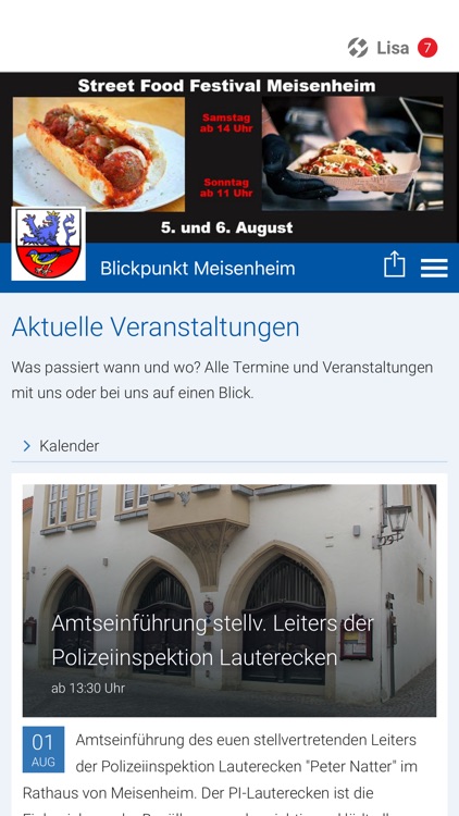 Blickpunkt Meisenheim