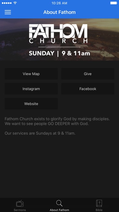Fathom Church screenshot 2