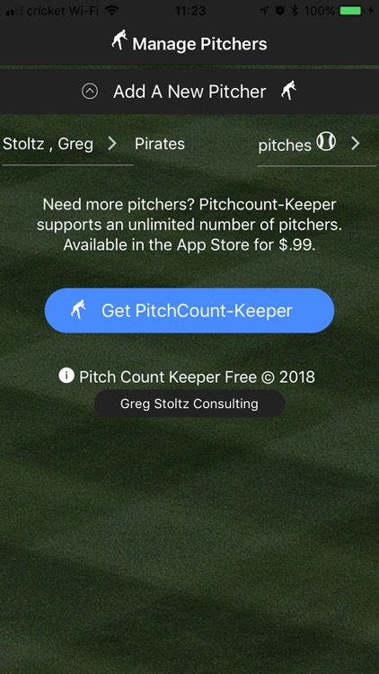 PitchCount-Keeper-Lite