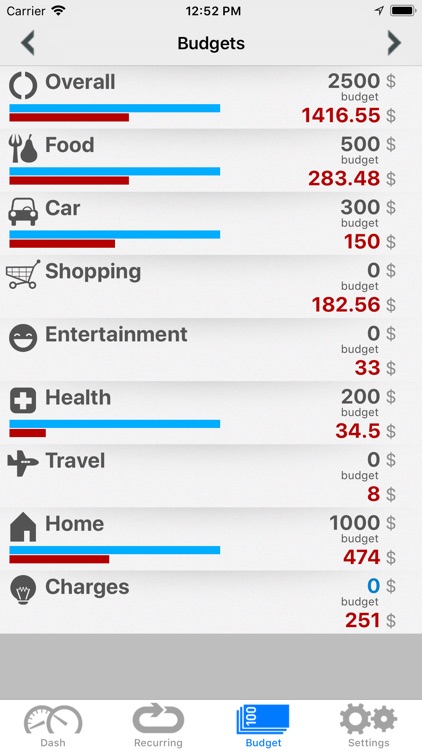 My Money - watch spending screenshot-8