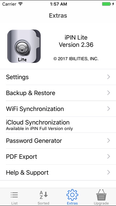 iPIN Lite - Secure PIN & Password Safe screenshot 4