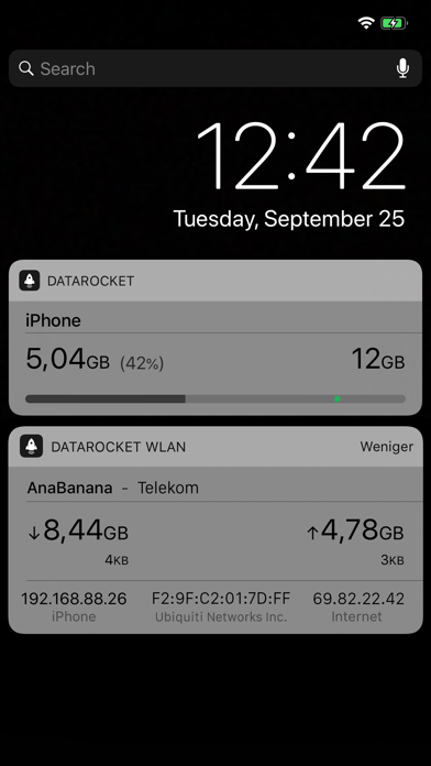 DataRocket Data Usage Monitorのおすすめ画像1