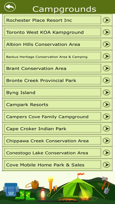 Ontario Campgrounds & Trails screenshot 3