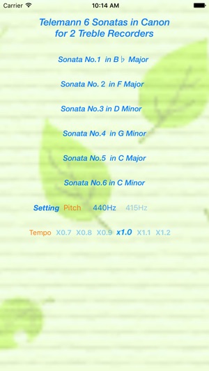 Telemann 6 Sonatas in Canon for 2 Treble Recorders(圖1)-速報App