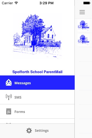 Spofforth School ParentMail (HG3 1BA) screenshot 2