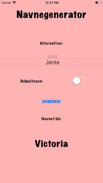 Navnegenerator screenshot-3