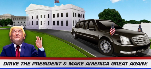 Driving Trump Car Simulator 3D(圖2)-速報App