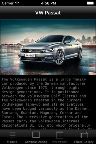 CarSpecs VW Passat 2015 screenshot 4