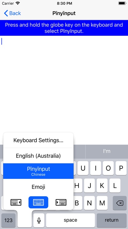 Pinyinput