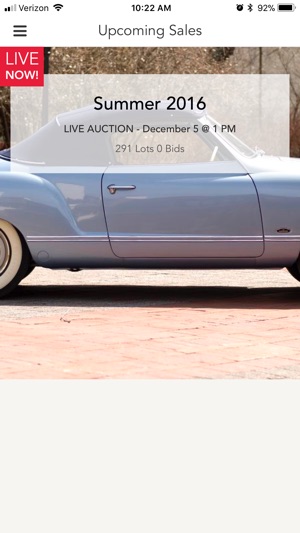 BILLINGS Auction