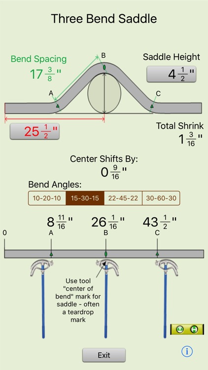 Conduit Bender Elite - Calculator for Electricians screenshot-3