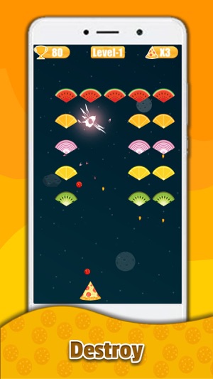 Pizza Blaster! Space shooter(圖3)-速報App