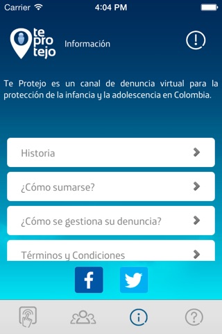 Te Protejo screenshot 4