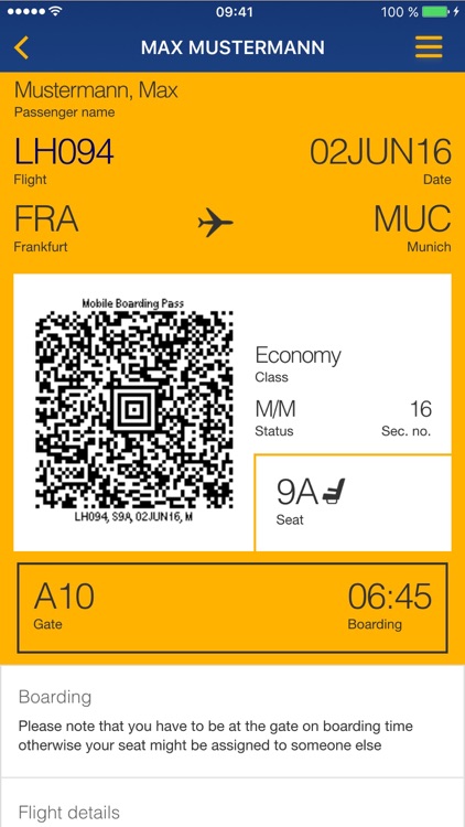 Lufthansa screenshot-3